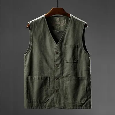 Wjczt Men  Winter Outfits  Summer Men's Vests Casual Man Cotton Breathable Mesh Vest Sleeveless Jackets Man Outwdoor Fishing Waistcoats Clothing 8XL