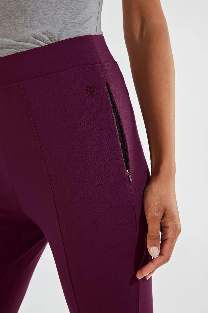 Women's Sarsala Cove Leggings  |  Deep Wine